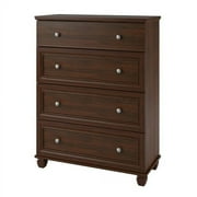 Altra Hanover Creek 4 Drawer Wood Dresser in Divine Cherry