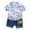Blue, variant on Youmylove Outfits Tops Shorts Baby T-Shirt Boys Set Clothes Cartoon 1-4Years Summer Boys Outfits Set Boys 2 Piece Outfit