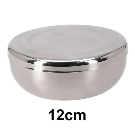 Stainless Steel Bowl for Camping Hiking and Picnics Portable and Convenient