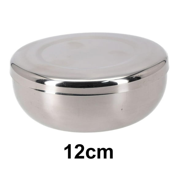 Stainless Steel Bowl for Camping Hiking and Picnics Portable and Convenient