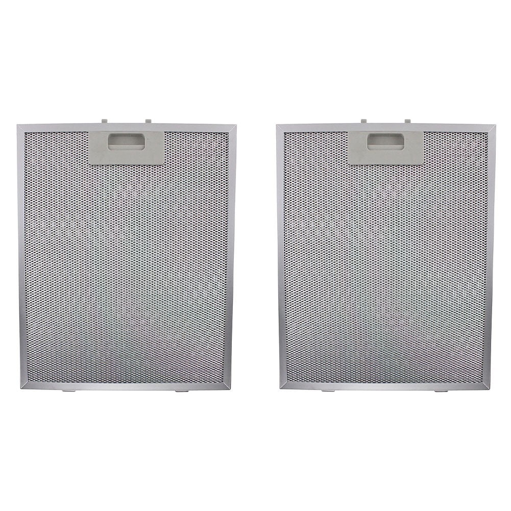 2Pcs Range Hood Grease Filter -10.4x12.8x0.36 inches Thickened Aluminum Frame with 5 Layers of Aluminum Mesh