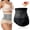 Black, variant on 4-in-1 Micro-Particle Sculpting & Fat-Burn Shorts, Thermogenic Fat Burning Sculpting Tummy Control Yoga Pants