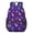 Dinosaur and Planet, variant on Dinosaur and Planet Purple Pattern 17" School Backpacks for Teens,Waterproof Oxford Fabric,S-Shape Padded Straps for School,Travel,Hiking,Camping