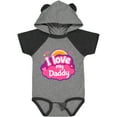 thumbnail image 3 of Inktastic I Love My Daddy Girls Girls Baby Bodysuit, 3 of 5