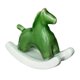thumbnail image 4 of Quemador de incienso con figura de animal lindo, soporte de incienso de cerámica, adorno. caballo verde, 4 of 9