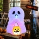 thumbnail image 1 of Fantasma hinchable Costway Decoración Inflable con Calabaza 100 cm x 120 cm x 120 cm, 1 of 8
