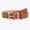 Brown, variant on LIZUOJUN Under $4 Women Wide Elastic Waist Belt With Alloy Pin Buckle Everyday And Outdoor Wear Casual Office Leather Jeans Belt For Daily Work Hollow-out, Red