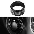 thumbnail image 4 of Gear Shift Switch Button Knob Cover Ring For Dodge for RAM 1500 2018-2020 Black, 4 of 8