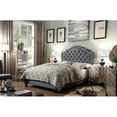 thumbnail image 1 of Rosevera Angelo Upholstered Platform Bed, Twin Size In Gray, 1 of 1