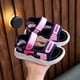 thumbnail image 4 of Sandalias para niñas, estilo coreano, con suela blanda, antideslizantes, para playa, para niños y bebés, para estudiantes de primaria y secundaria, 4 of 6
