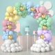 thumbnail image 1 of Kit de guirnalda de globos pastel LIUXGMXG arcoíris de unicornio 134 piezas, 1 of 4