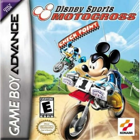 Disney Sports Motocross Check Point GBA