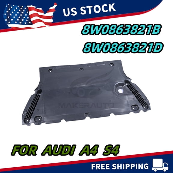 1x Engine Splash Shield For Audi A4 B9 8W 2016-2019