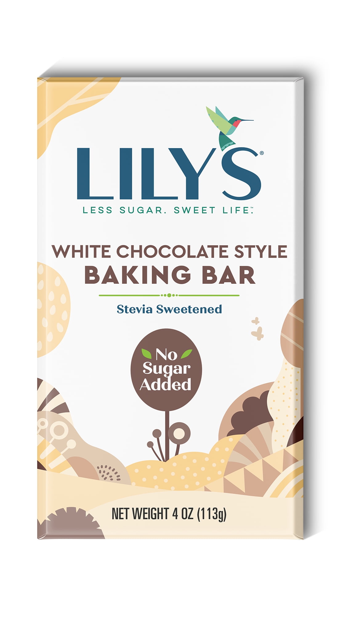 Lily's White Chocolate Style Baking Bar, 4 oz