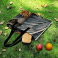 thumbnail image 6 of Dark Butterfly Amongst Autumn Flowers Picnic Blanket Waterproof Outdoor Beach Blanket Hand-held Pad Suitable for Travel, Camping, Beach, Family Gatherings, 6 of 8