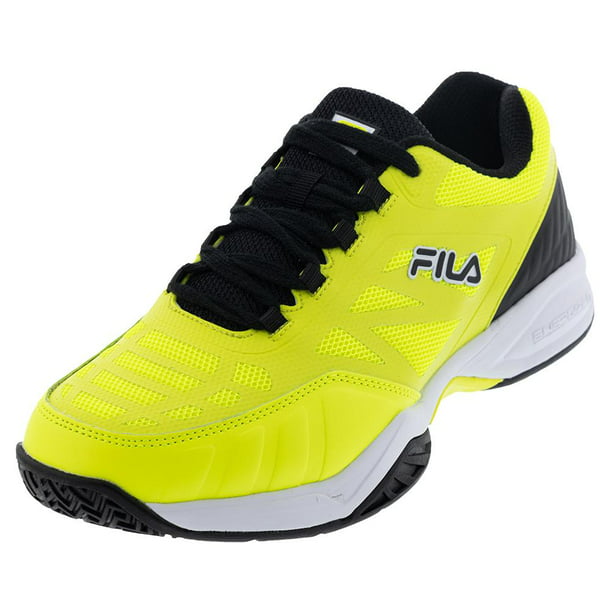 Fila Junior`s Shoes Soft Yellow Black ( 5 ) - Walmart.com