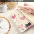 thumbnail image 6 of Pink Hearts in Grids Food Scale Digital Kitchen Scale Waterproof Grams Ounces lbs for Weight Loss, 6 of 7