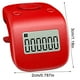 thumbnail image 2 of Contador de pantalla LCD digital Mini dispositivo de conteo de cuentas portátil 6 dígitos Clicker numérico, rojo Guardurnaity EL5226-01B, 2 of 2