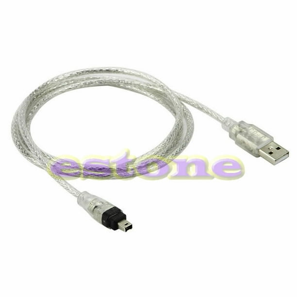 5ft NEW To Firewire iEEE 1394 4 Pin iLink Adapter Cable - Walmart.com