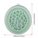 thumbnail image 2 of Silicona Tazón Cara Con Icetray Plegable Fache Baño Hielo () Verde, 2 of 9