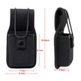 thumbnail image 2 of Funda de radio para cinturón de seguridad de nailon, color negro, 2 of 8