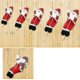 thumbnail image 2 of Colgante de tela con forma de Papá Noel para escalar cuerdas Hmwy-homemiyn (40 cm) (rojo y blanco), 2 of 4