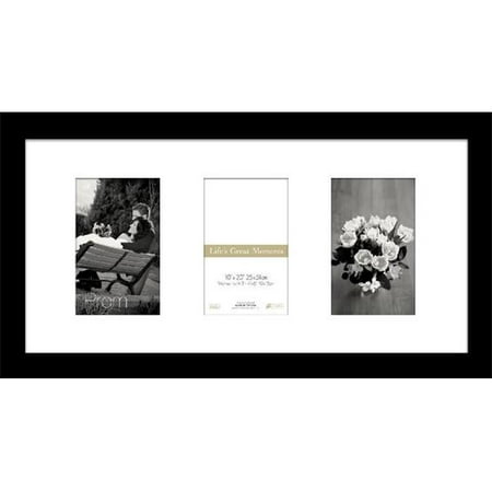 Timeless Frames 78309 Lifes Great Moments Black Wall Frame, 10 x 20 in.