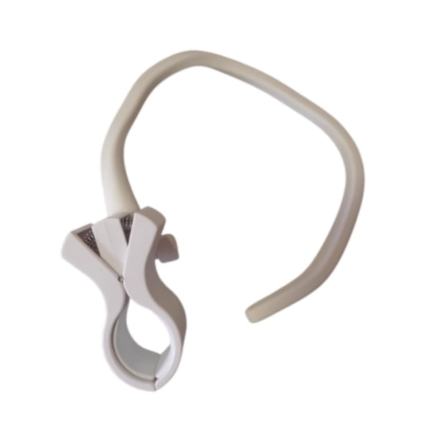 Soporte para secador de pelo colgante, accesorios para el cuidado de mascotas, soplador universal resistente Blanco
