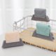 thumbnail image 5 of Kit de cepillos para limpieza de ventanas, ranura para fregadero, encimera, inodoro, esquinas del hogar, con estropajo y ganchos gratuitos, 2 uds., gris, 5 of 5
