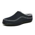 thumbnail image 3 of Earlde Men's Women's Winter Warm Slippers with Fuzzy Plush Lining Slip on House Shoes with Indoor Outdoor Anti-Skid Rubber Sole, 3 of 7