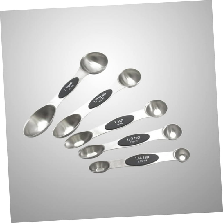 Measuring Spoon Set, Teaspoon Tablespoon Set Multi Purpose Smooth Universal Anti Deformation for Kitchen Baking