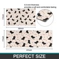 thumbnail image 7 of Dachshund Dog Kitchen Rugs Sets Of 2,Anti Fatigue Kitchen Mat Rugs Non Slip Washable,Decorative Kitchen Floor Mats for Kitchen,Sink,Laundry,17"x30"+17"x47", 7 of 7