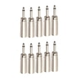 thumbnail image 2 of 10 Piezas 3Pin XLR a 6.35mm Adaptador Convertidor de Enchufe Accesorios para Audio, 2 of 7