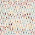 thumbnail image 1 of Ahgly Company Indoor Square Contemporary Tan Brown Abstract Area Rugs, 5' Square, 1 of 6