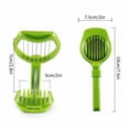 Clearance！FNGZ Twist Chopper Egg Slicer Tomato Fruit Cutter