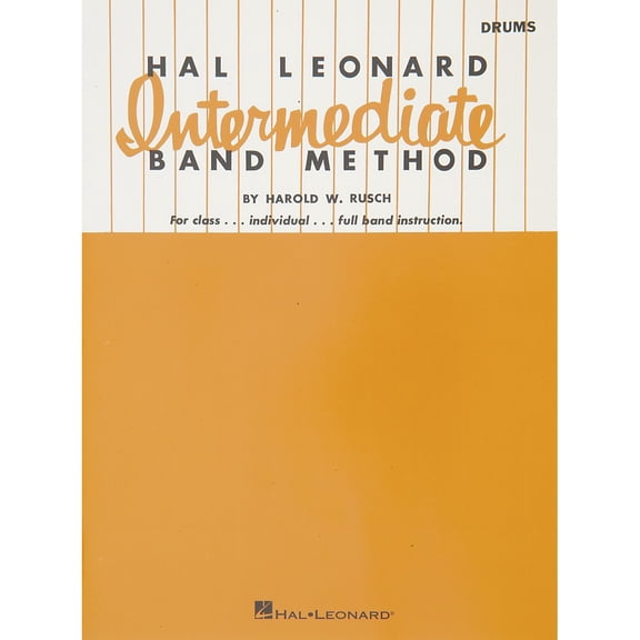 Hal Leonard Intermediate Band Method: Drums (Paperback)