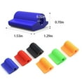 thumbnail image 3 of Becaristey 3 Pieces Motorcycle Gear Shift Lever Cover Sleeve Replacement Accessory Orange Green, 3 of 6
