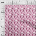 thumbnail image 2 of oneOone Cotton Flex Light Pink Fabric Heart Fabric For Sewing Printed Craft Fabric By The Yard 40 Inch Wide, 2 of 6