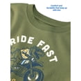 thumbnail image 3 of Garanimals Baby & Toddler Boys Long Sleeve Shirts, Single & 3-Pack, Sizes 0-6T, 3 of 8