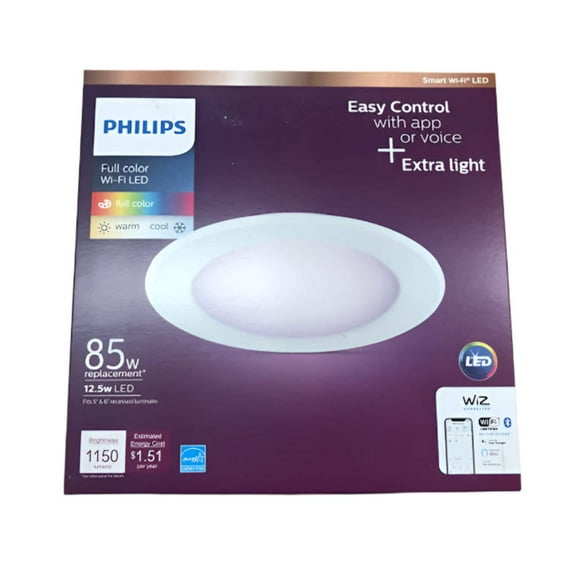 Philips 6" Led Wifi Clrtnb Light 562314