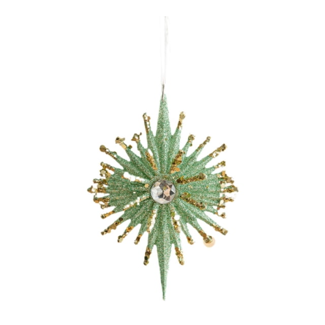 Adorno colgante navideño Strade Fareast Limited verde 95x13cm