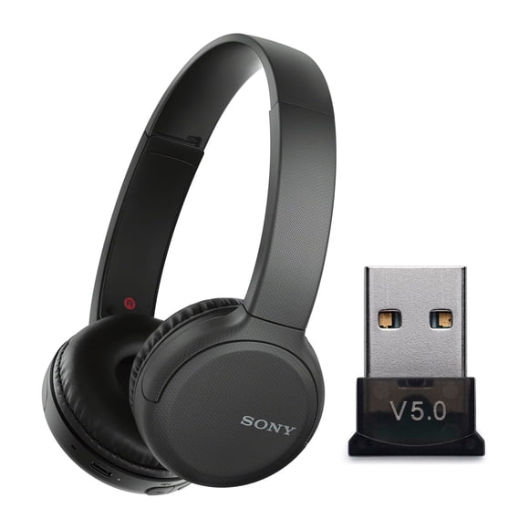 Auriculares supraaurales inalámbricos Sony WH-CH510 con adaptador Bluetooth