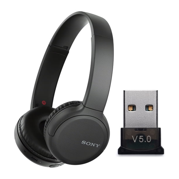 Auriculares supraaurales inalámbricos Sony WH-CH510 con adaptador Bluetooth