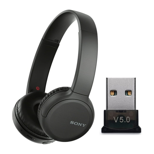 Auriculares supraaurales inalámbricos Sony WH-CH510 con adaptador Bluetooth