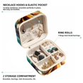 thumbnail image 2 of Rhino Travel Portable Square Jewelry Organizer with Storage Box | Jewelry Display and Box for Rings, Earrings, Necklaces, Bracelets - Suitable for Girls and Women, 2 of 6