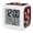 Burgundy, Cream, Tan, variant on Kitchen Chef Digital Alarm Clock for Bedrooms,Smart LED Alarm Clock with 7 Color Changing Night Light,Vintage Cheese Wine Coking Black Checked Silent Wake Up Clocks for Sleep Study Cooking 3.2"x3.2"