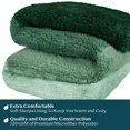 thumbnail image 2 of Manta PAVILIA Fluffy Sherpa Ombre 150 x 200 cm, color verde, 2 of 8