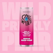 (12 pack) Caliwater Organic Cactus Water, Wild Prickly Pear, Single Can, Coconut Water Alternative, 12 fl oz Liquid
