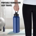 thumbnail image 5 of 40 oz Insulated Water Bottle, Stainless Steel Flask with Lid, Camping Hiking Sports Cup, 5 of 7