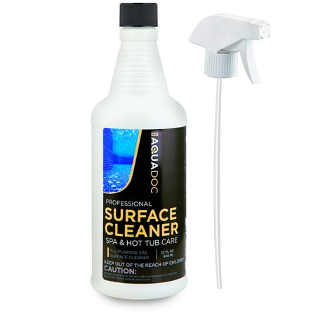 MAV AquaDoc Spa Cleaner & Hot Tub Cleaner - Bathtub Spa Surface Cleaner for Hot Tubs to Remove Scumlines, Jacuzzi Cleaner & Hot Tub Surface Cleaner for Spa That Works on All Hot Tub Surfaces - QT